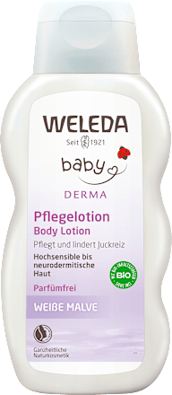 Baby Pflegelotion Derma Weiße Malve WELEDA baby