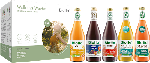 Wellness-Wohlfühl-Saftwoche Set Biotta