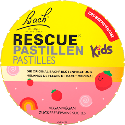 Pastillen Erdbeere Bach RESCUE