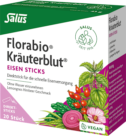 Kräuterblut Eisen Sticks Salus