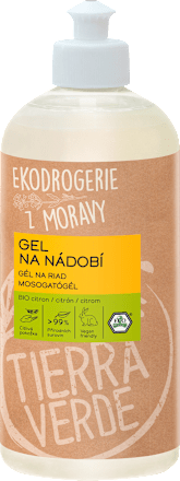 mycí gel na nádobí Citrón TIERRA VERDE
