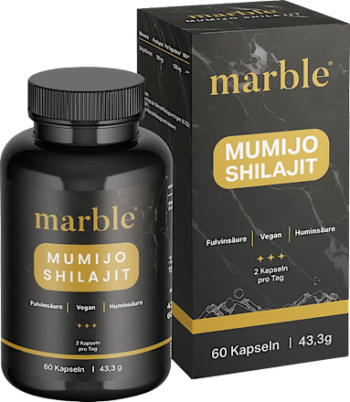 Mumijo Shilajit Kapseln 60 St marble