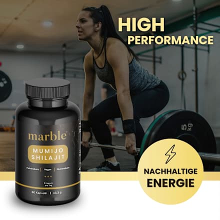 Mumijo Shilajit Kapseln 60 St marble