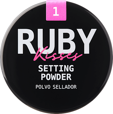 Pudră fixare Invisible RUBY Kisses