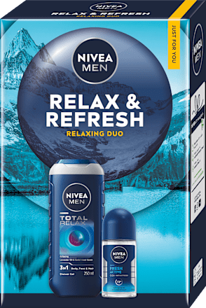 Darilni set za moške Relax & Refresh NIVEA MEN