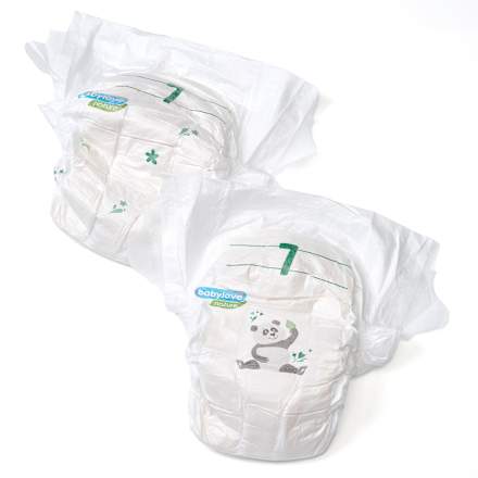 Еко пелени, размер 7 XXL (16+ kg) babylove
