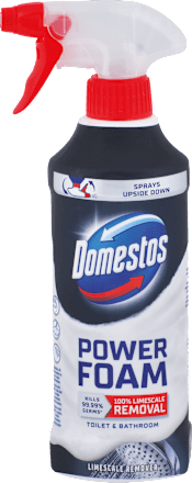 Čistiaca pena na WC a kúpeľne Power Foam - Žiaden vodný kameň Domestos