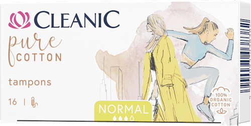 Tampony Pure Cotton Normal Cleanic