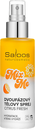 bio dvoufázový tělový sprej Mix Me Citrus Fresh Saloos