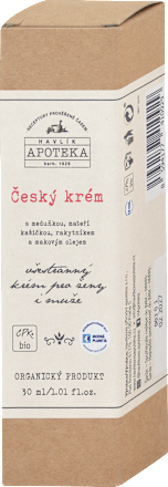 Český krém - všestranný krém pre ženy i mužov HAVLÍK APOTEKA