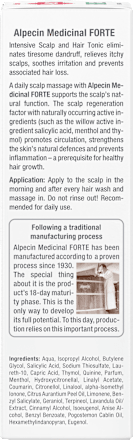 Haarwasser Medicinal Forte Intensiv Alpecin