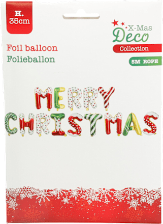 Palloncini MERRY CHRISTMAS KOOPMAN