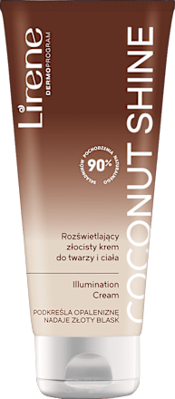 COCONUT SHINE iluminirajuća krema za lice i telo Lirene