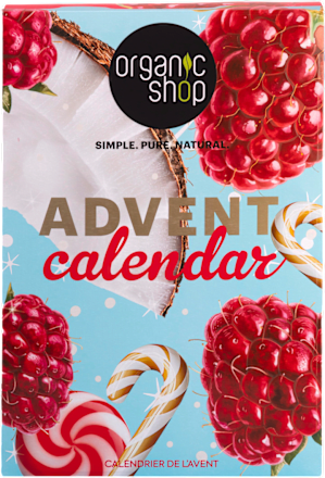Adventný kalendár Organic Shop organic shop