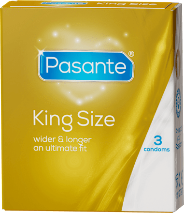 Prezerwatywy King Size 3szt. Pasante
