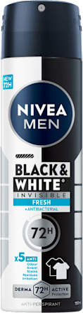 Дезодорант Black&White Invisible Fresh NIVEA MEN