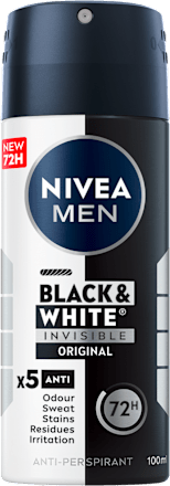 Дезодорант Black&White Invisible NIVEA MEN