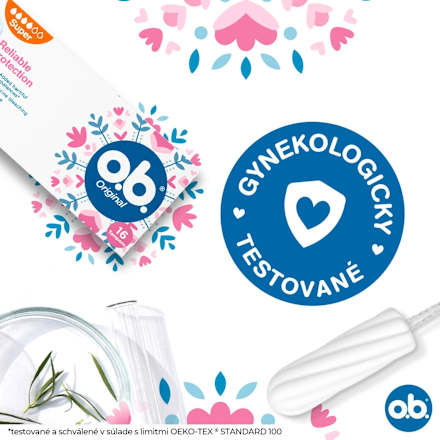 Original tampóny Super o.b.
