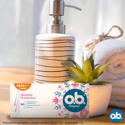 Original tampóny Super o.b.