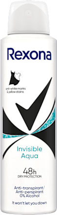 Antiperspirant v spreji Invisible Aqua 48h Rexona
