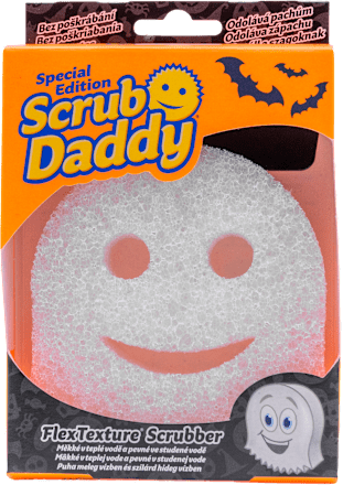 Hubka na čistenie - Duch, biela Scrub Daddy