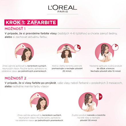 Farba na vlasy - 200 čiernohnedá L'ORÉAL PARiS EXCELLENCE Creme