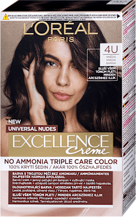Farba na vlasy Universal Nudes - 4U hnedá L'ORÉAL PARiS EXCELLENCE Creme