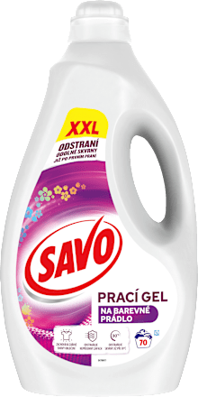 Prací gél na farebnú bielizeň XXL SAVO