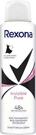 Antiperspirant v spreji Invisible Pure 48h Rexona