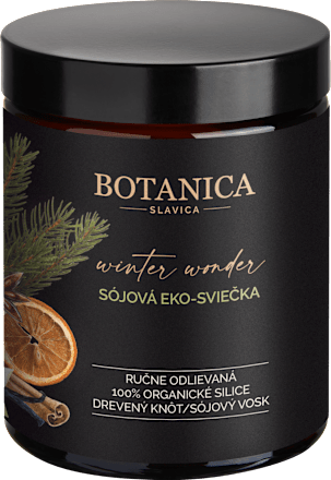 Sójová eko sviečka Winter Wonders BOTANICA SLAVICA