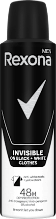 Pánsky antiperspirant v spreji Invisible Black + White Rexona men