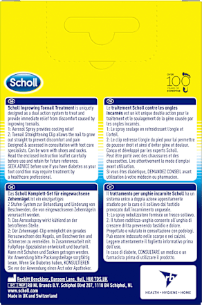 Eingewachsene Zehennägel Komplett-Set Scholl
