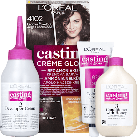 Farba na vlasy - 4102 ľadová čokoláda L'ORÉAL PARiS CASTING Crème Gloss
