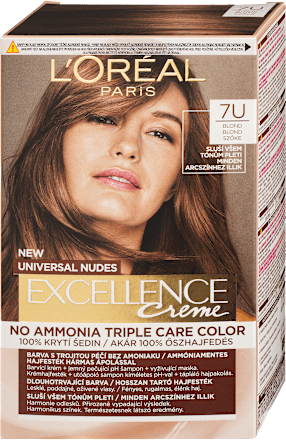 Farba na vlasy Universal Nudes - 7U blond L'ORÉAL PARiS EXCELLENCE Creme