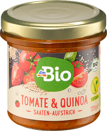 Brotaufstrich Tomate & Quinoa dmBio