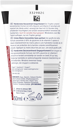 Handcreme konzentriert, parfumfrei Neutrogena