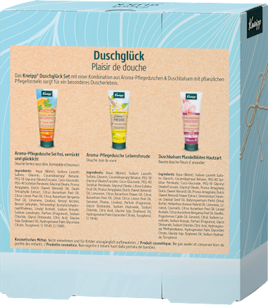 Geschenkset Duschglück Kneipp