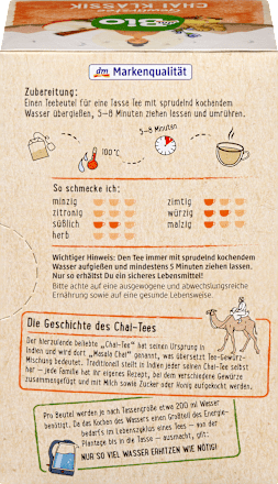 Gewürztee Chai Klassik dmBio