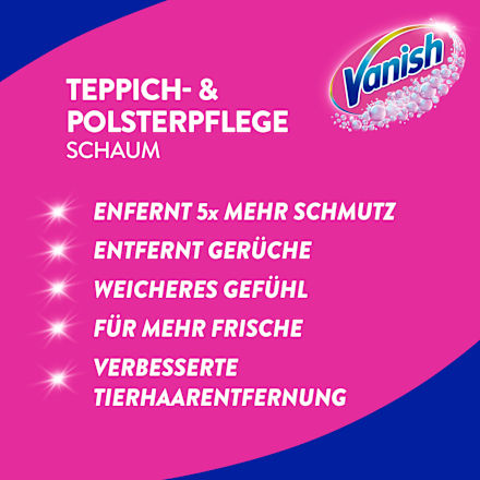 Teppich und Polster Power Schaum Vanish