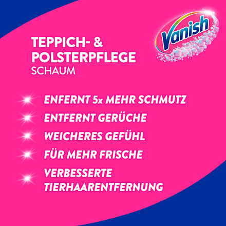 Teppich und Polster Power Schaum Vanish