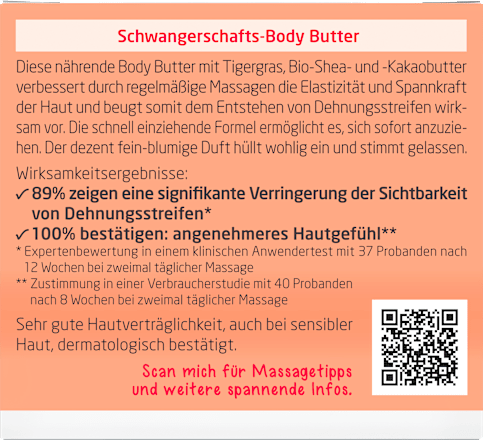 Körperbutter Schwangerschaft WELEDA Mama