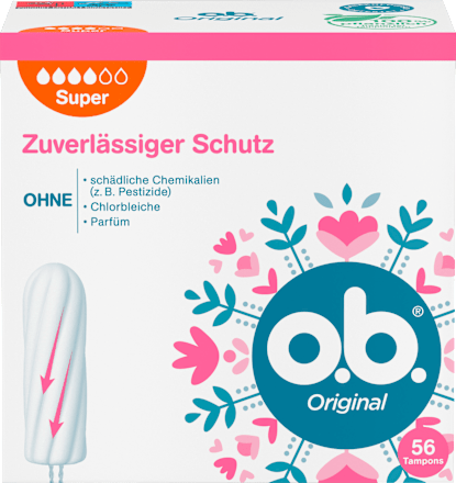 Original Tampons super o.b.