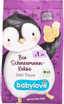 Biscuiți om de zăpadă ECO 12+ babylove
