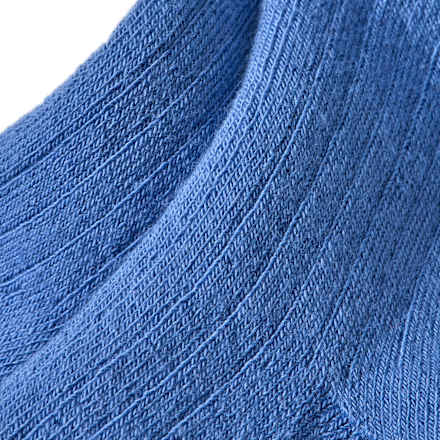 Thermostrumpfhose mit Ripp-Struktur, blau, Gr. 110/116 ALANA