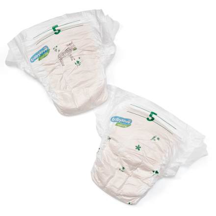 Windeln Öko Gr. 5 Junior (10-16 kg) babylove nature
