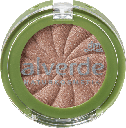 Szemhéjpúder mono, 27 Sparkly Brown alverde NATURKOSMETIK