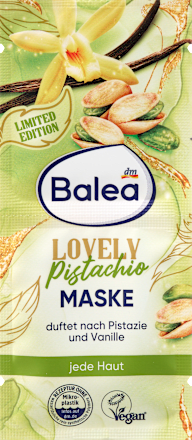 Maschera viso in crema Lovely Pistachio Balea