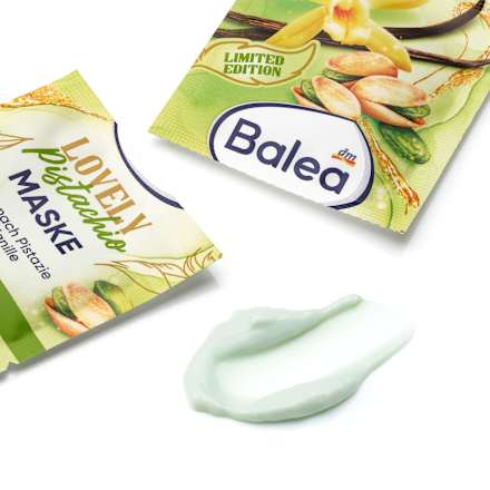 Maska za lice – Lovely Pistachio, 2 x 8 ml Balea