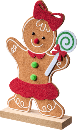 Filzaufsteller Lebkuchenmännchen, Mädchen BOLTZE