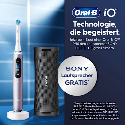 Elektrische Zahnbürste iO Series 9 Rose Quartz Oral-B
